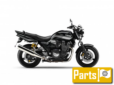 De onderdelen catalogus van de Yamaha Xjr1300 2011, 1300cc