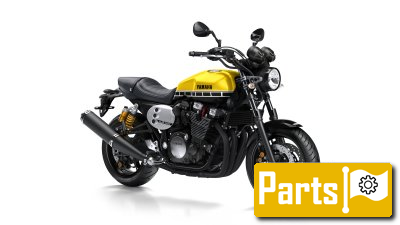 De onderdelen catalogus van de Yamaha Xjr1300c 2016, 1300cc