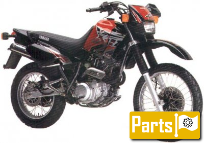 De onderdelen catalogus van de Yamaha Xt600e 1998, 600cc