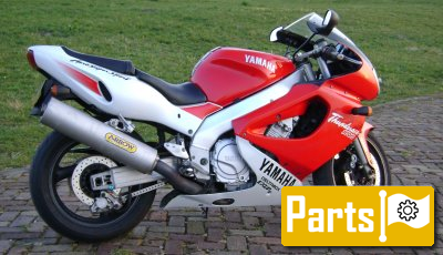 De onderdelen catalogus van de Yamaha Yzf1000r Thunderace 1996, 1000cc